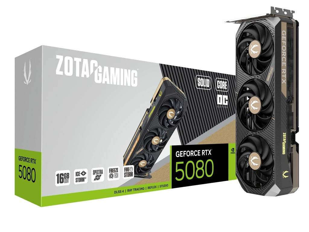 Zotac RTX 5080 Solid Core OC 16GB
